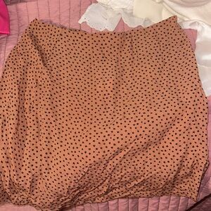 Brown PacSun Mini Skirt NWT